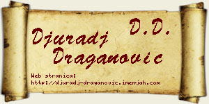 Đurađ Draganović vizit kartica